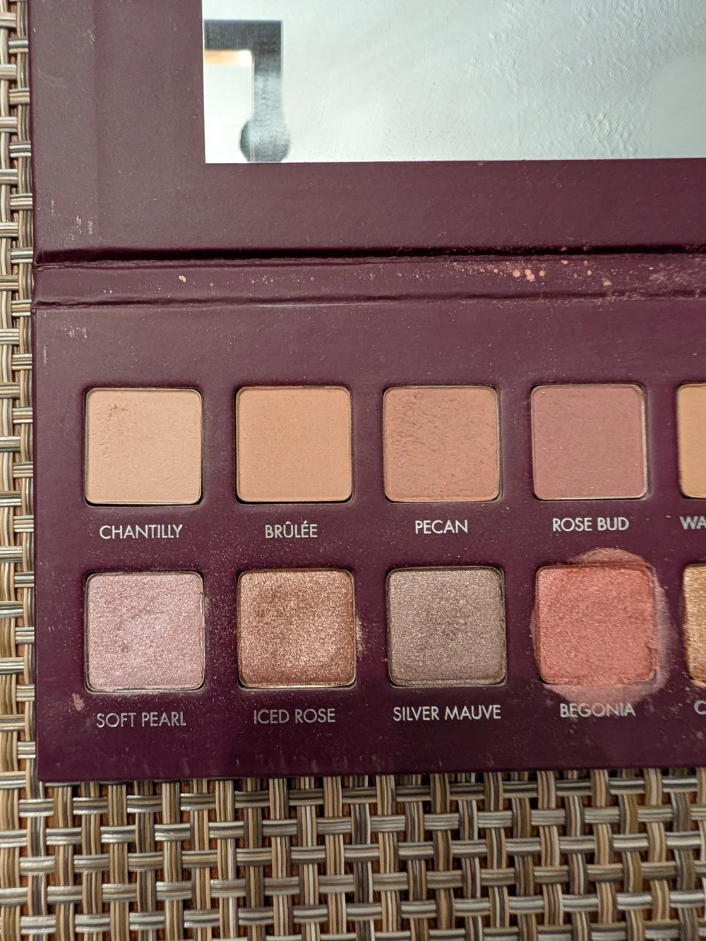 LORAC PRO Eyeshadow Palette - Warm Neutral Mix (Rose, Gold, Brown)
